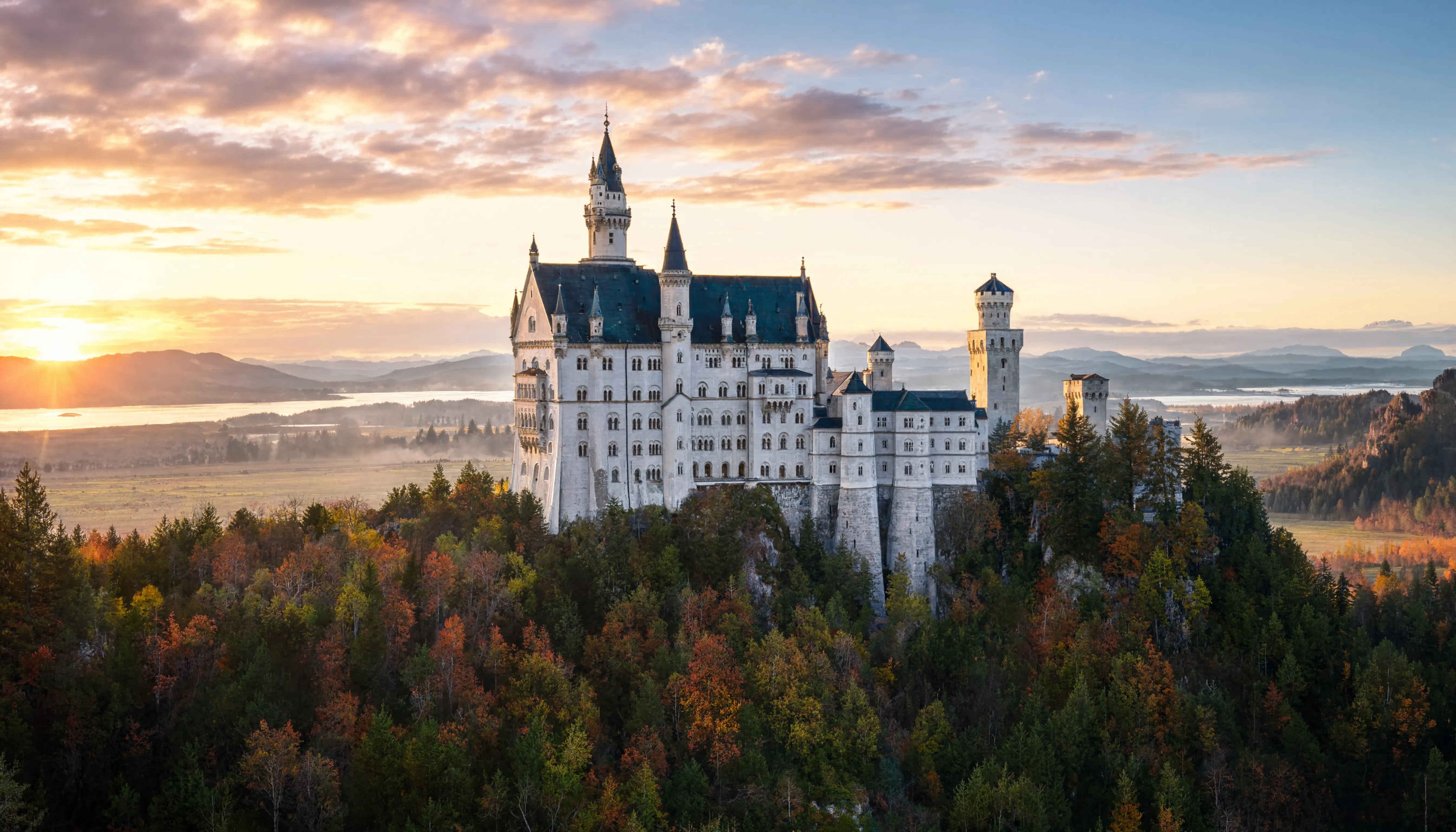 Schloss Neuschwanstein — Symbol der deutschen Romantik